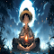 Luffy in The Moonlight Live Wallpaper