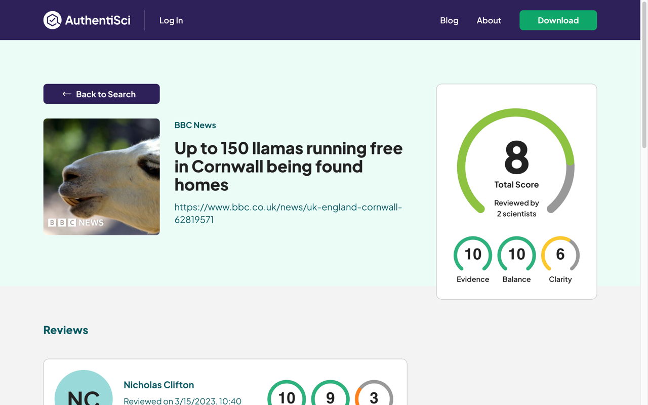 AuthentiSci chrome谷歌浏览器插件_扩展第2张截图