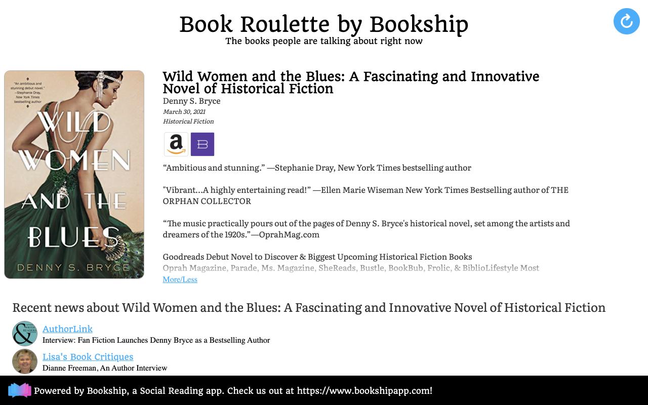 Book Roulette by Bookship chrome谷歌浏览器插件_扩展第4张截图