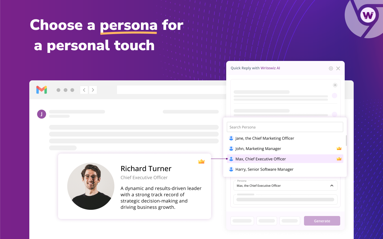 Writewiz: AI Content Creator & Writing Tool chrome谷歌浏览器插件_扩展第3张截图