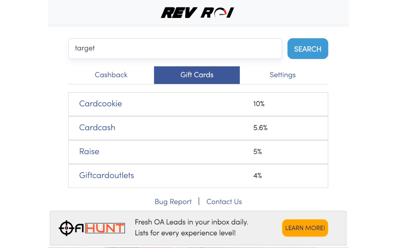 RevROI chrome谷歌浏览器插件_扩展第1张截图