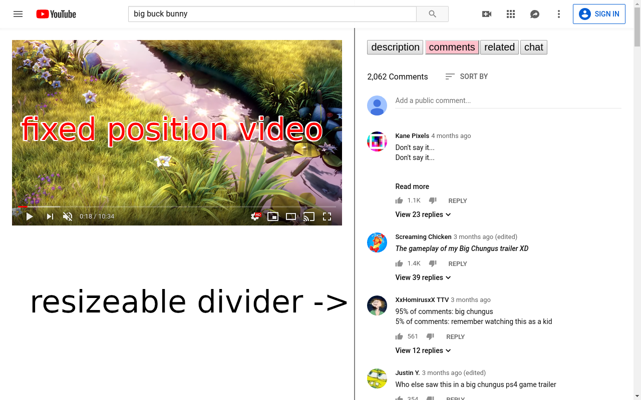 Comments Sidebar for Youtube chrome谷歌浏览器插件_扩展第1张截图