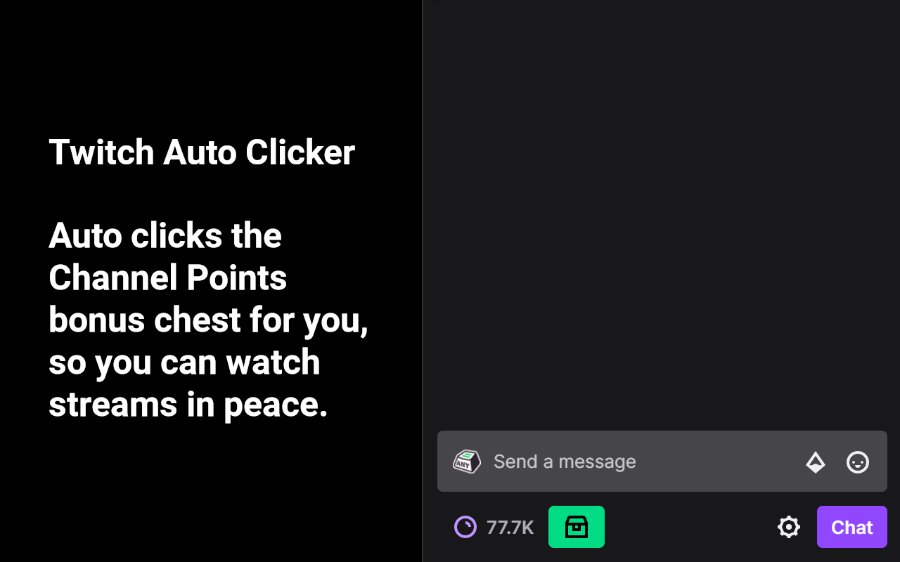 Twitch Channel Points Auto Clicker chrome谷歌浏览器插件_扩展第1张截图