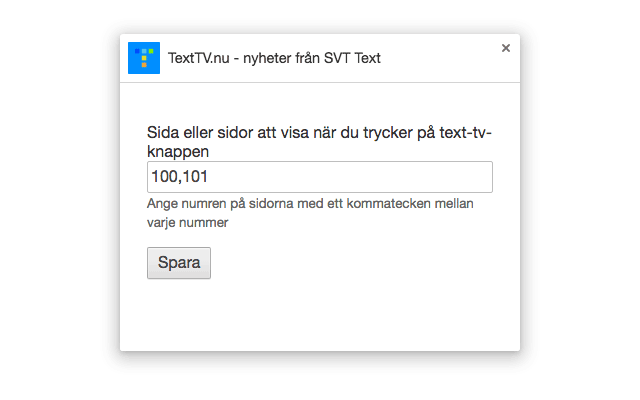 TextTV.nu - nyheter från SVT Text chrome谷歌浏览器插件_扩展第2张截图