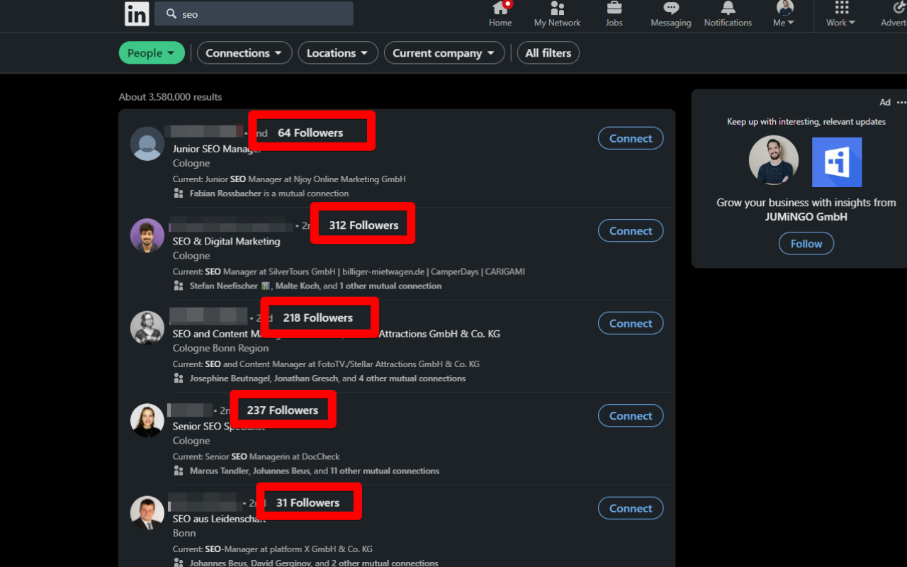 Follower Insights for LinkedIn chrome谷歌浏览器插件_扩展第2张截图