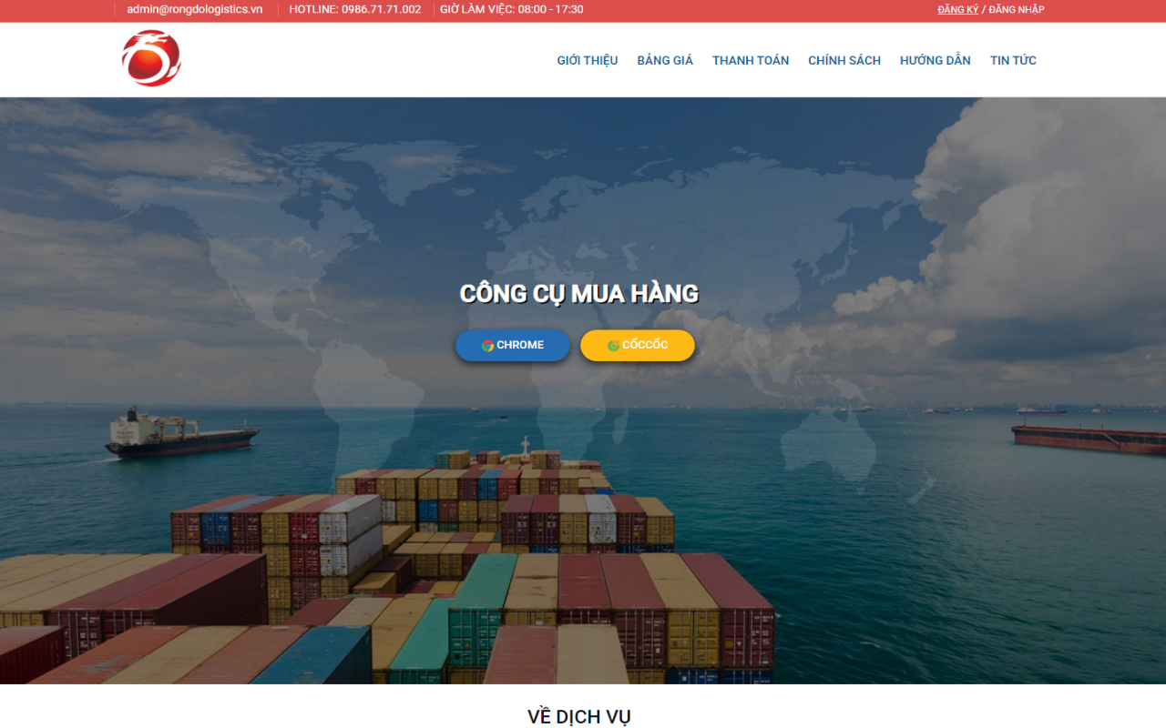 Tiện ích đặt hàng Rồng Đỏ Logistics chrome谷歌浏览器插件_扩展第3张截图