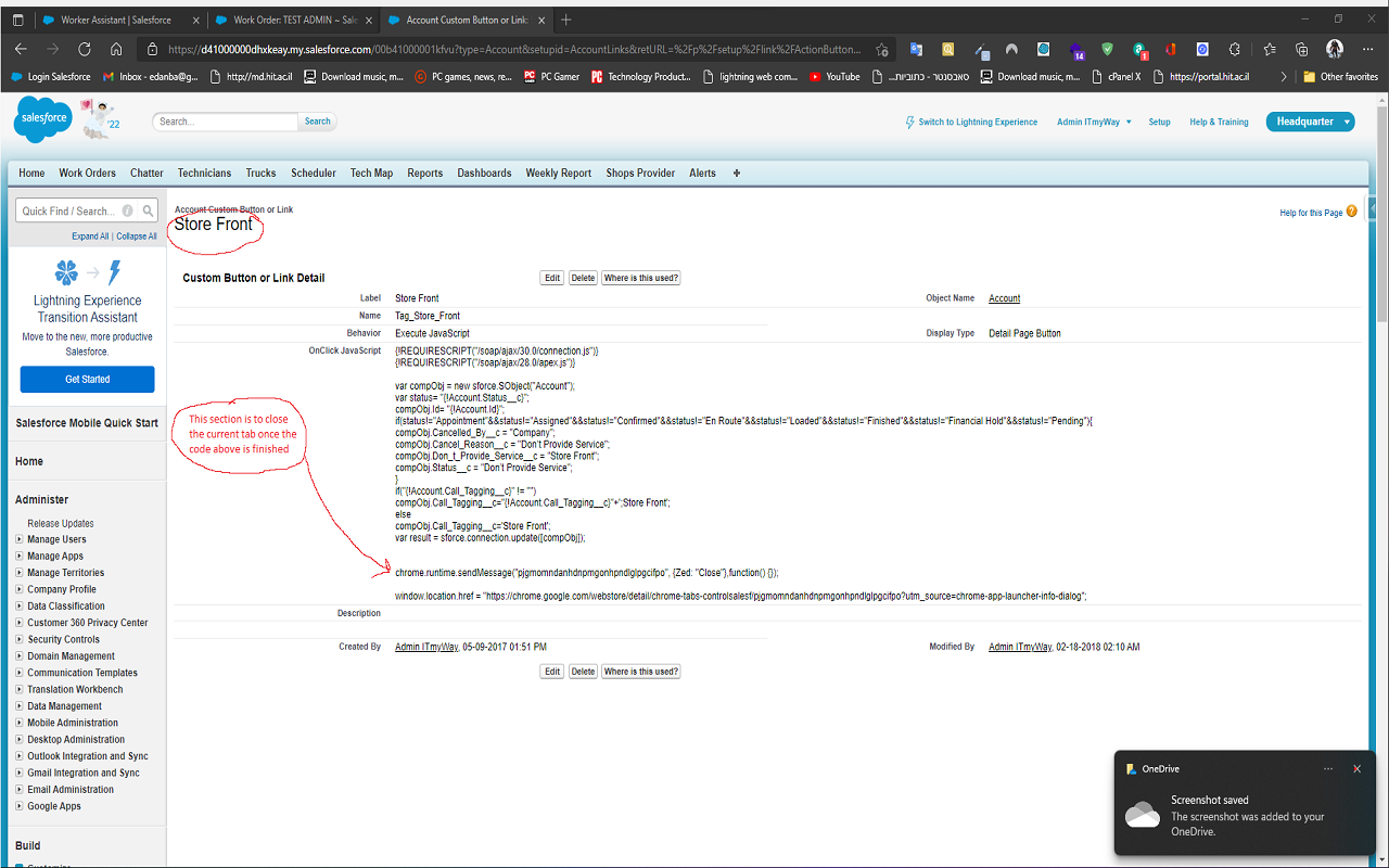 Chrome Tabs Control(Salesforce) chrome谷歌浏览器插件_扩展第2张截图
