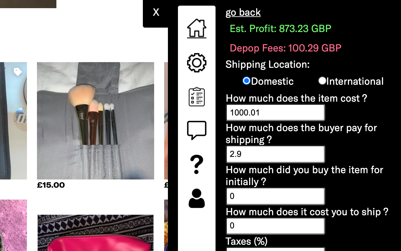 Bot for Depop - Grow - SellerAider chrome谷歌浏览器插件_扩展第1张截图