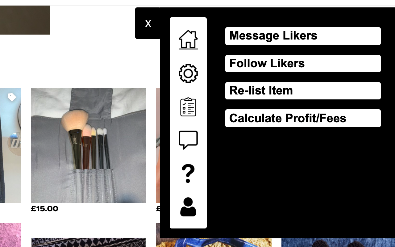 Bot for Depop - Grow - SellerAider chrome谷歌浏览器插件_扩展第2张截图