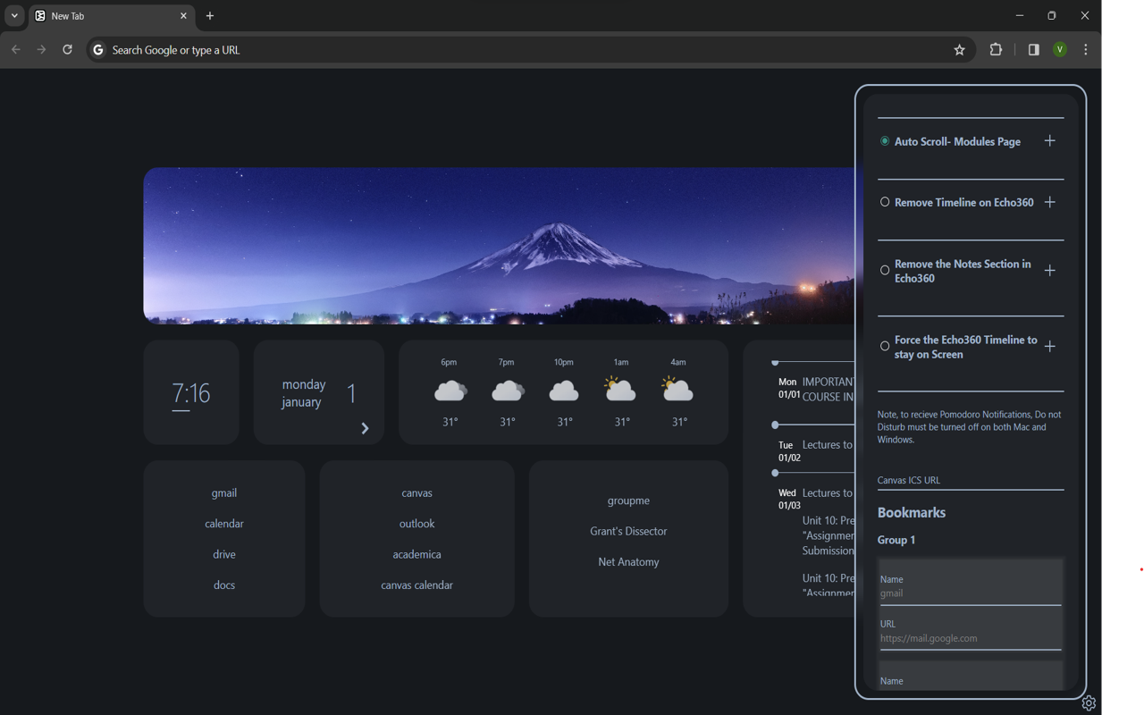 W-SOM Quirks Tab chrome谷歌浏览器插件_扩展第3张截图
