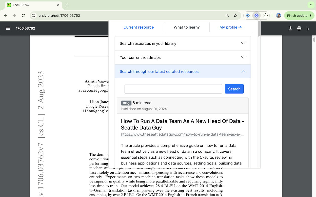 Curated Machine Learning (Curated ML) chrome谷歌浏览器插件_扩展第1张截图