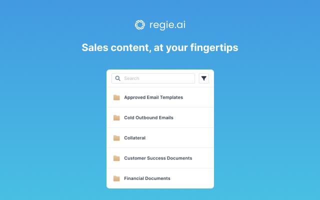 Regie.ai | AI Co-Pilot for Sales Emails chrome谷歌浏览器插件_扩展第4张截图