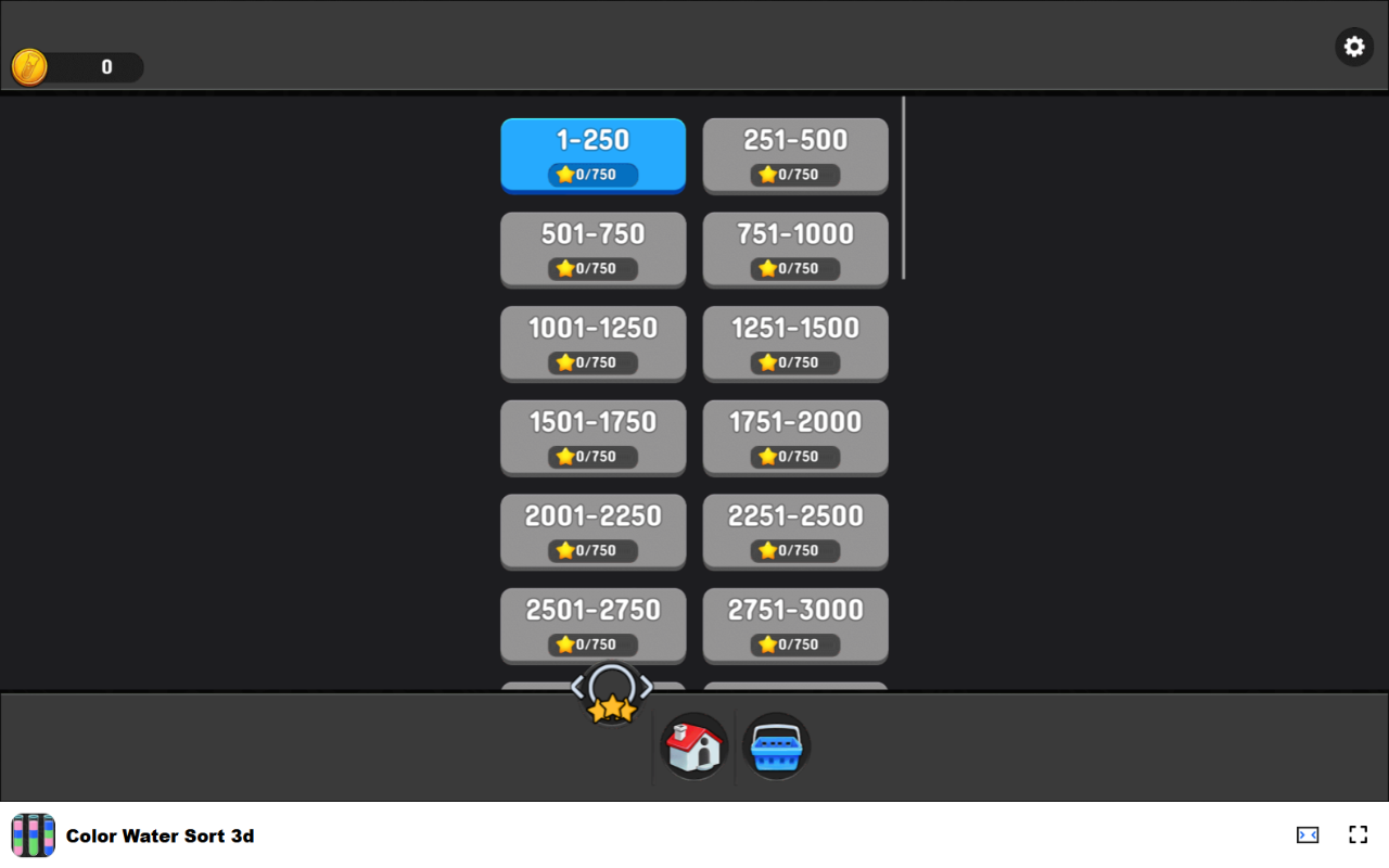 Color Water Sort 3d 在浏览器中游戏 - 免费且离线可用 chrome谷歌浏览器插件_扩展第1张截图