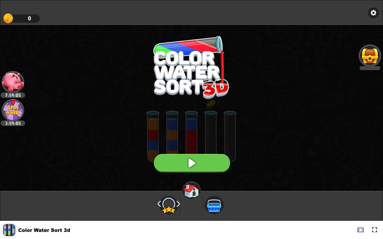 Color Water Sort 3d 在浏览器中游戏 - 免费且离线可用 chrome谷歌浏览器插件_扩展第4张截图