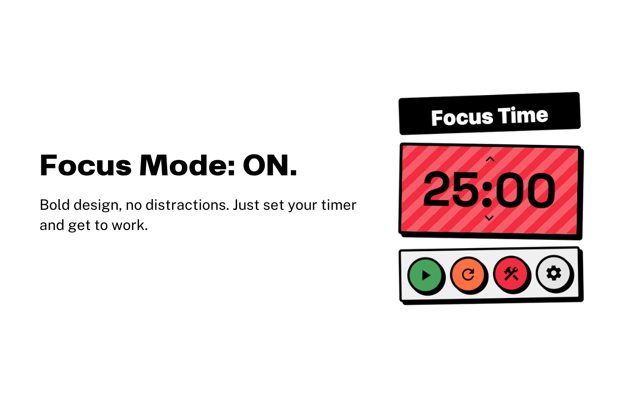 Pomodur – 极简番茄工作法计时器 chrome谷歌浏览器插件_扩展第3张截图