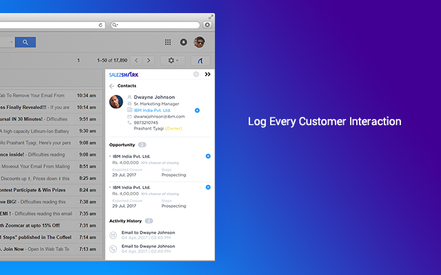 SalezShark for Gmail chrome谷歌浏览器插件_扩展第3张截图