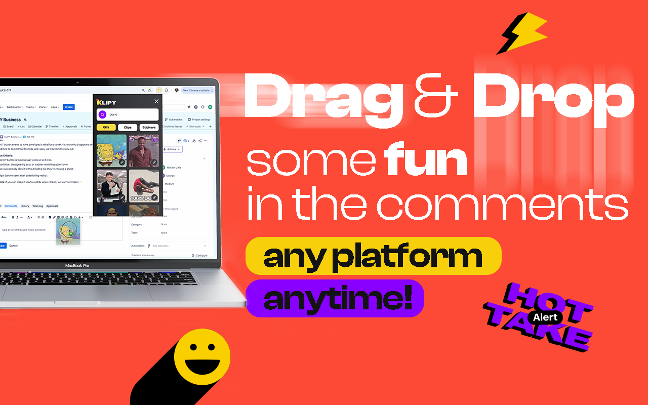 KLIPY - GIFs, Clips, Stickers chrome谷歌浏览器插件_扩展第5张截图