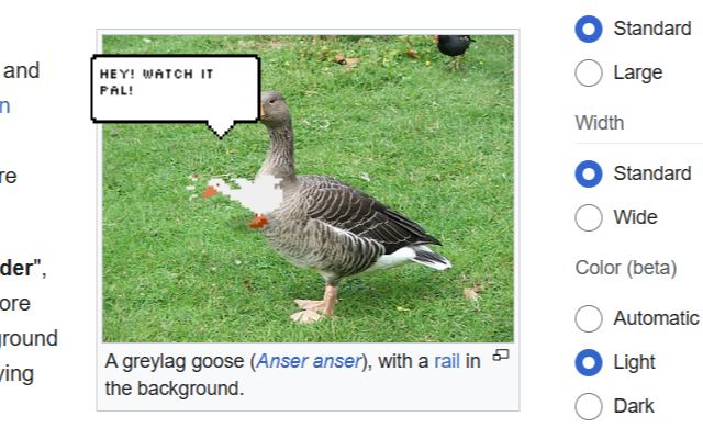 Annoying Goose chrome谷歌浏览器插件_扩展第1张截图