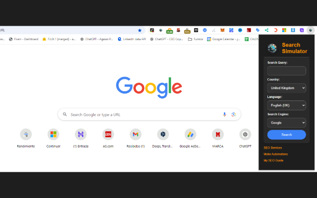 Search Simulator FREE - SEO Tools FREE chrome谷歌浏览器插件_扩展第1张截图