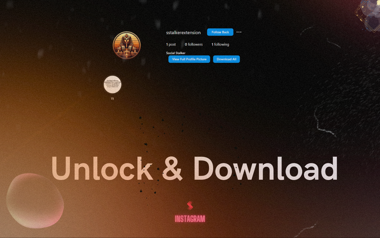 SocialStalker: Social Media Downloader chrome谷歌浏览器插件_扩展第2张截图