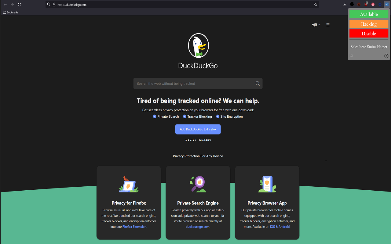 Salesforce Status Helper chrome谷歌浏览器插件_扩展第1张截图