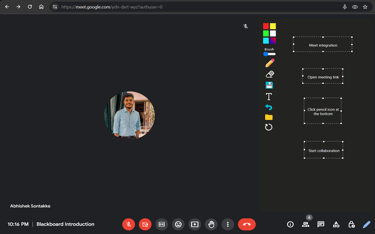 The Blackboard - Lightning-Fast Real-time Collaborative Drawing tool chrome谷歌浏览器插件_扩展第3张截图