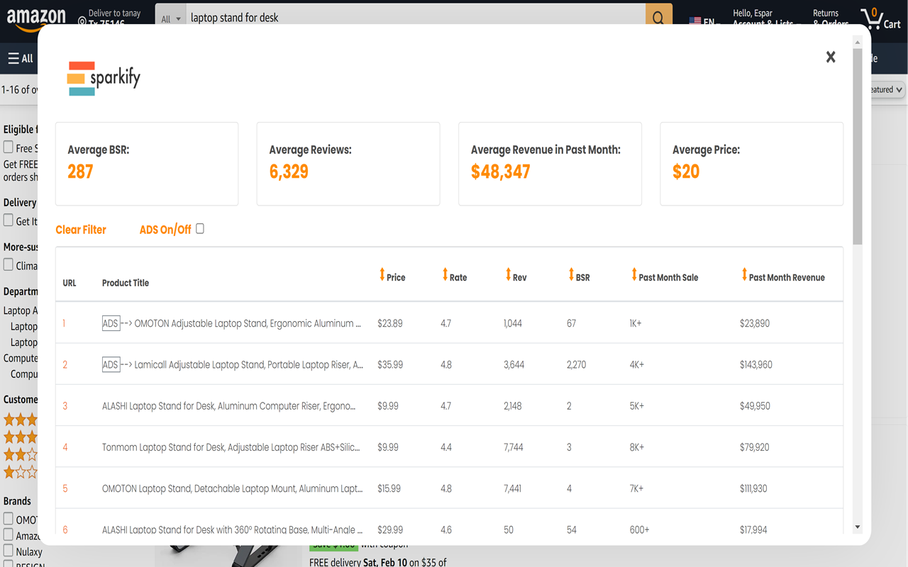 Esparkify chrome谷歌浏览器插件_扩展第2张截图