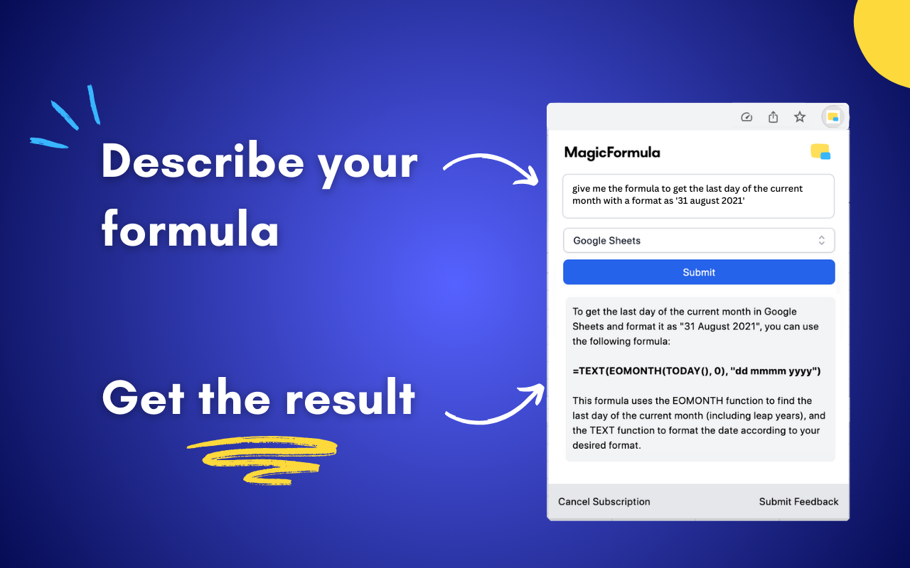 MagicFormula chrome谷歌浏览器插件_扩展第2张截图