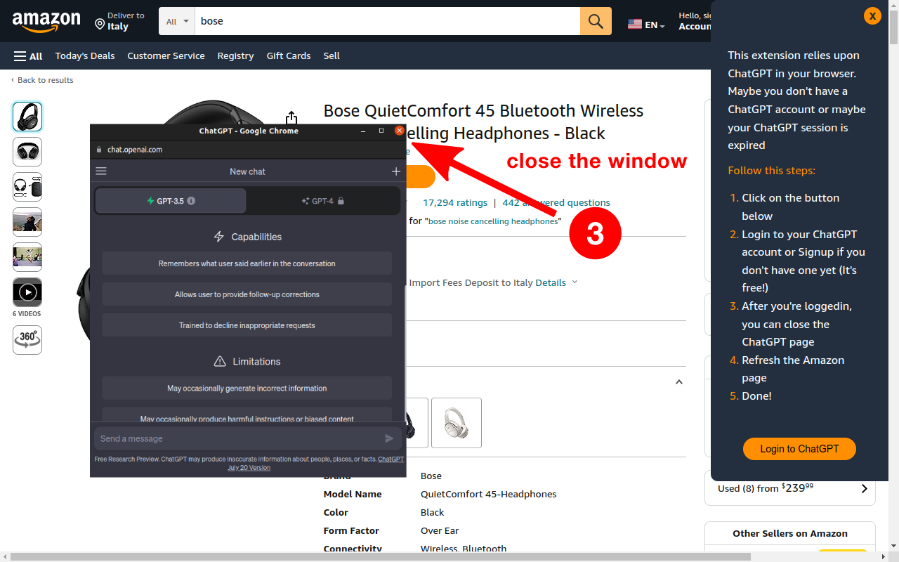 AmazonGPT Pros & Cons Analyzer chrome谷歌浏览器插件_扩展第5张截图