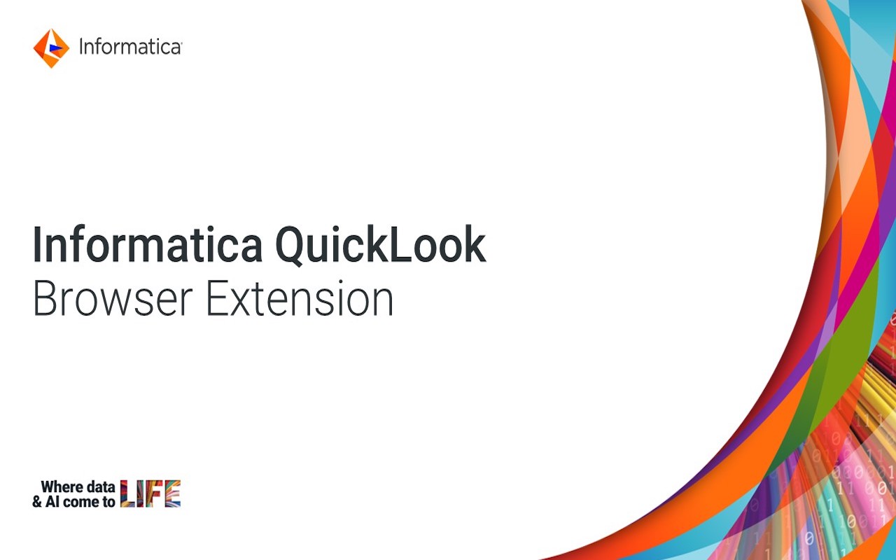 Informatica QuickLook chrome谷歌浏览器插件_扩展第4张截图