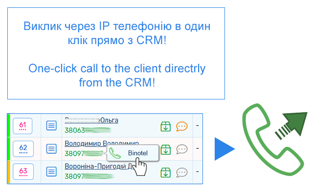 IP-телефонія від Binotel в CRM Classberry chrome谷歌浏览器插件_扩展第2张截图