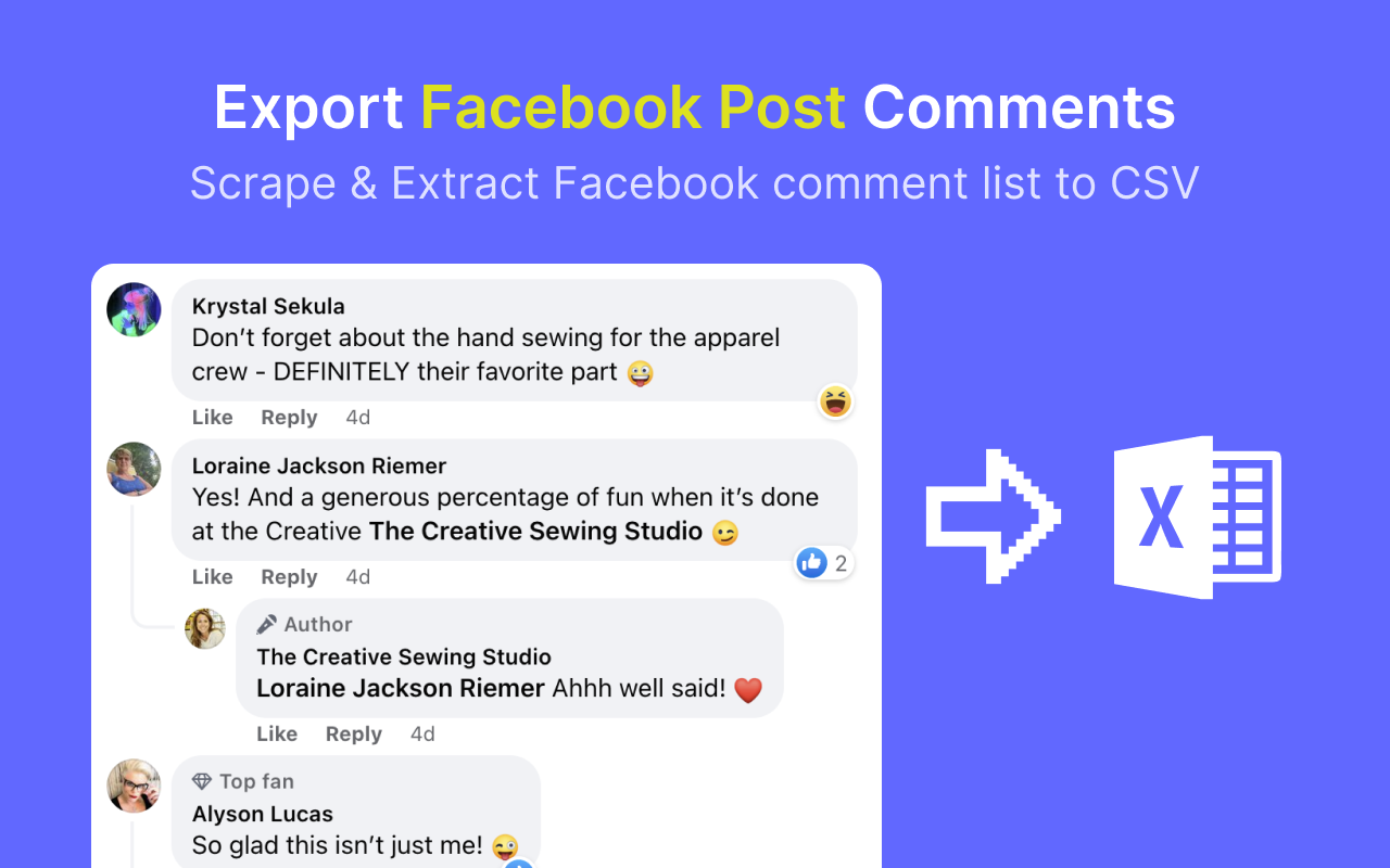 CommentExp - Scrape Comments chrome谷歌浏览器插件_扩展第1张截图