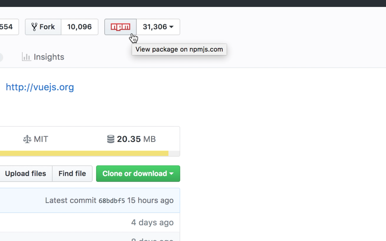 NPM Stats for GitHub chrome谷歌浏览器插件_扩展第1张截图