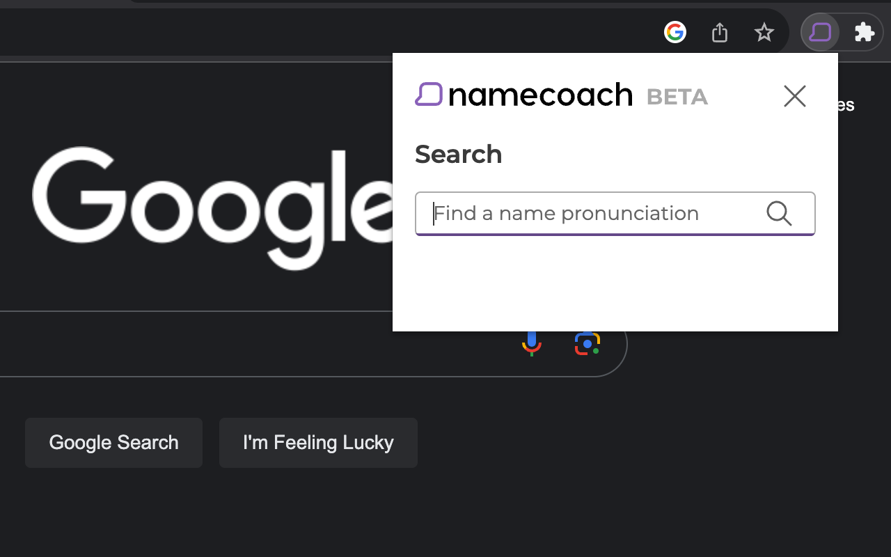 Namecoach: AI Name Pronunciation Tool chrome谷歌浏览器插件_扩展第2张截图