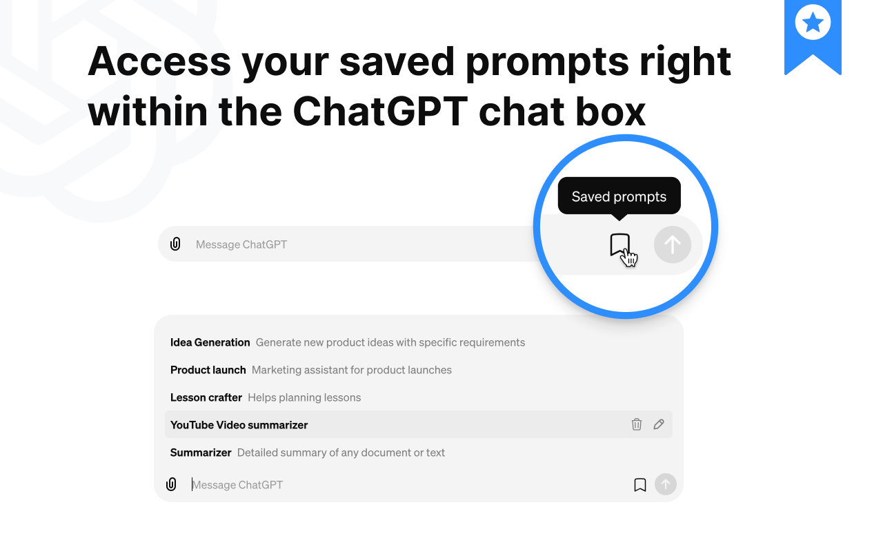 ChatGPT Prompt Saver chrome谷歌浏览器插件_扩展第5张截图