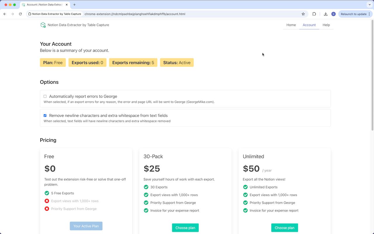 Notion Data Extractor by Table Capture chrome谷歌浏览器插件_扩展第1张截图