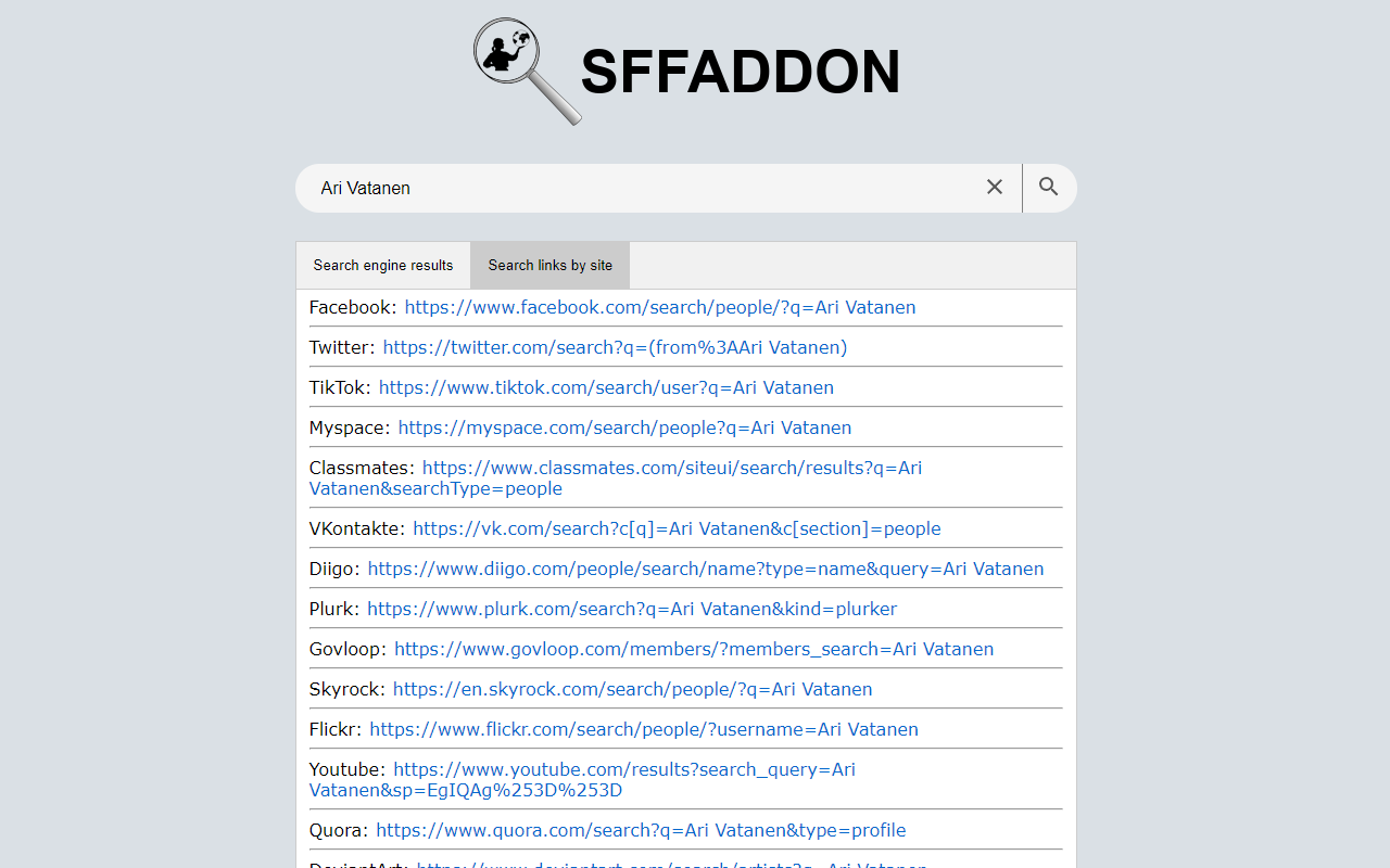 Social Friend Finder chrome谷歌浏览器插件_扩展第1张截图
