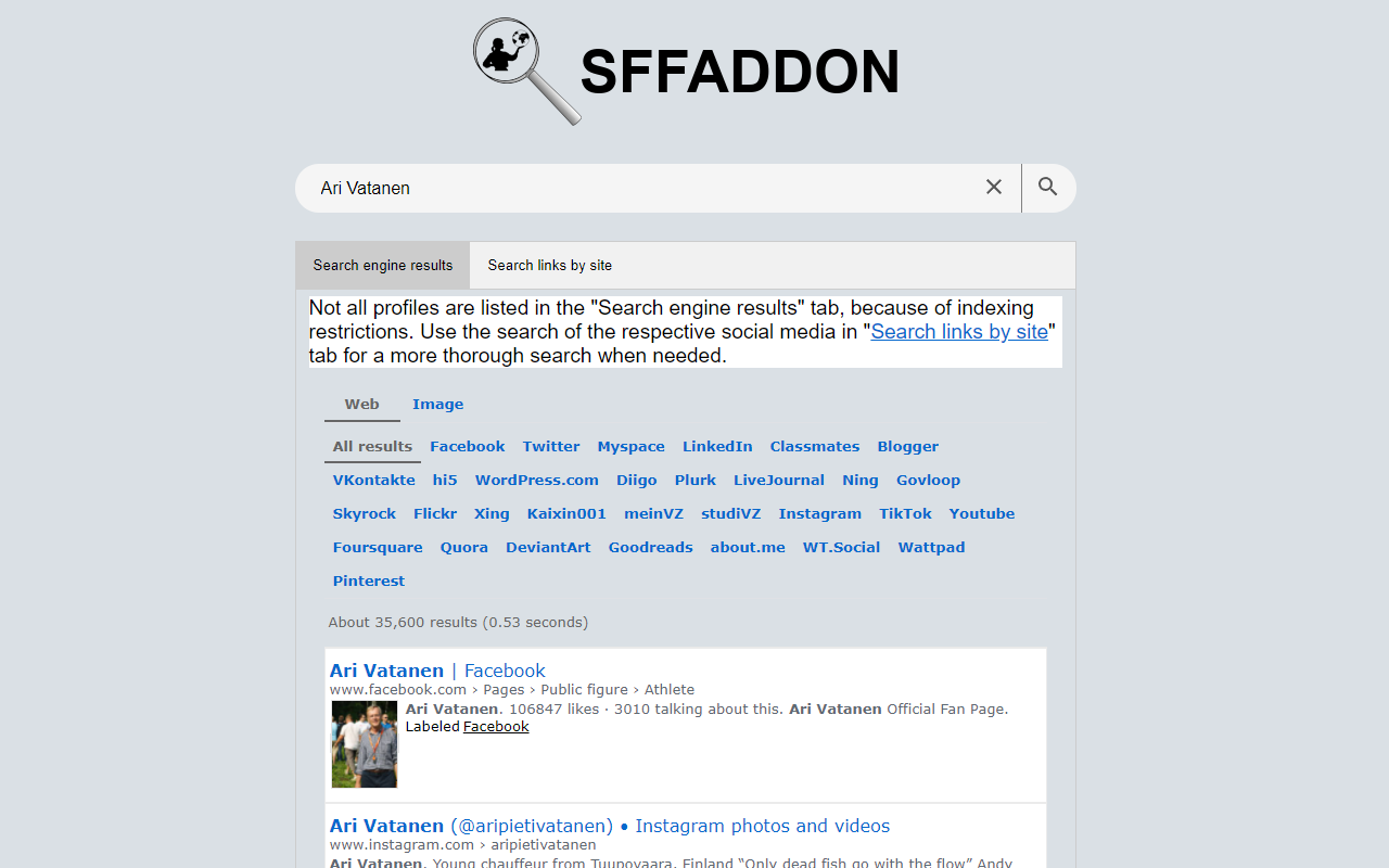 Social Friend Finder chrome谷歌浏览器插件_扩展第3张截图