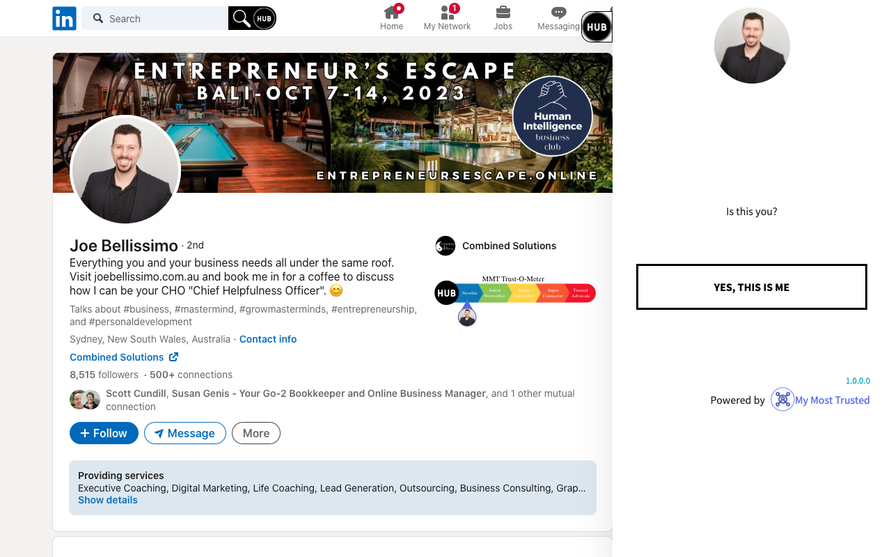 HUB Network Connector chrome谷歌浏览器插件_扩展第2张截图