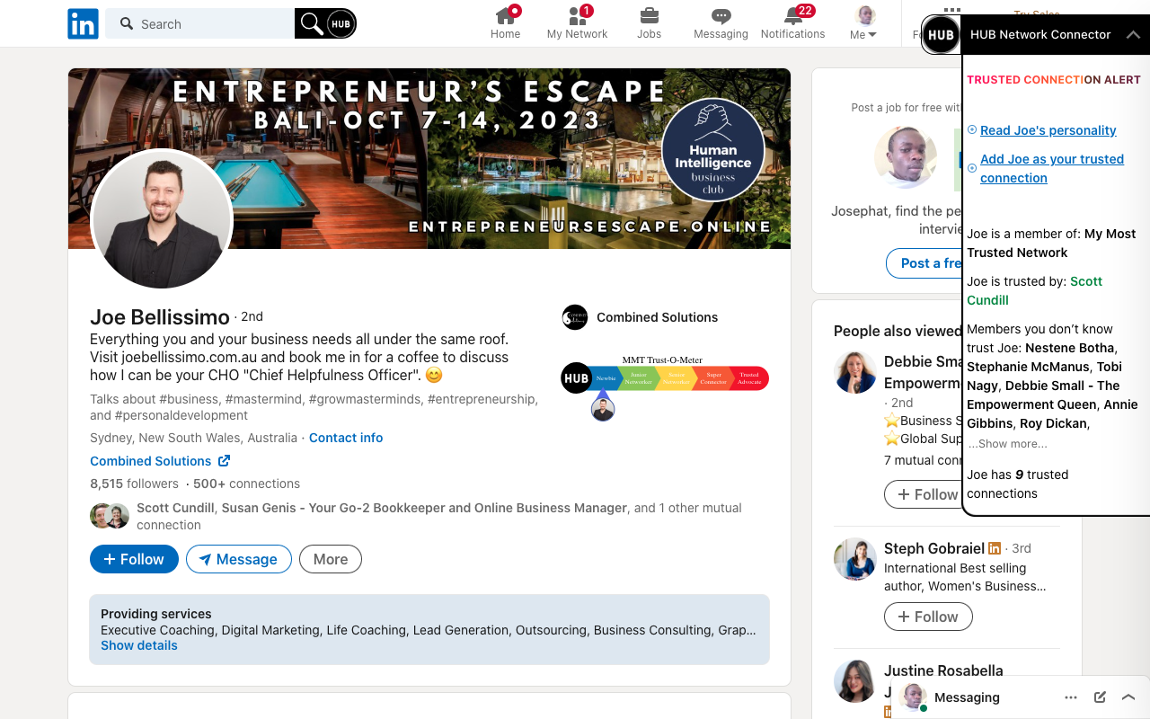 HUB Network Connector chrome谷歌浏览器插件_扩展第4张截图
