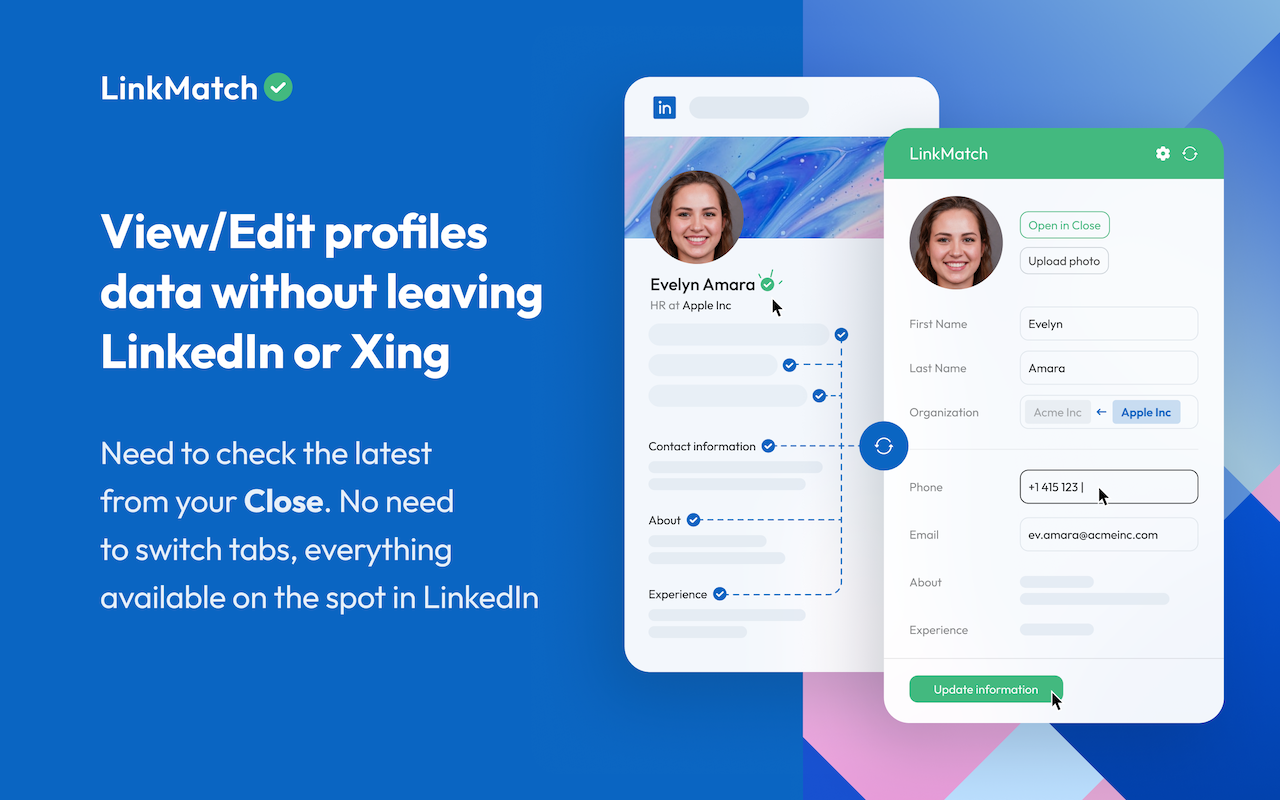 LinkMatch For Close chrome谷歌浏览器插件_扩展第1张截图
