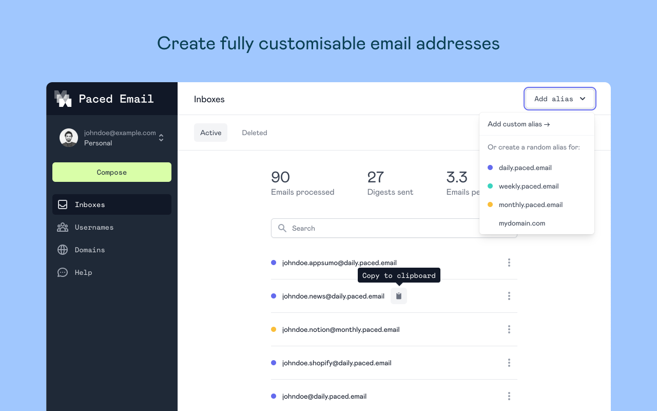 Paced Email chrome谷歌浏览器插件_扩展第3张截图