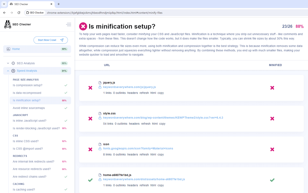 SEO Checker chrome谷歌浏览器插件_扩展第5张截图
