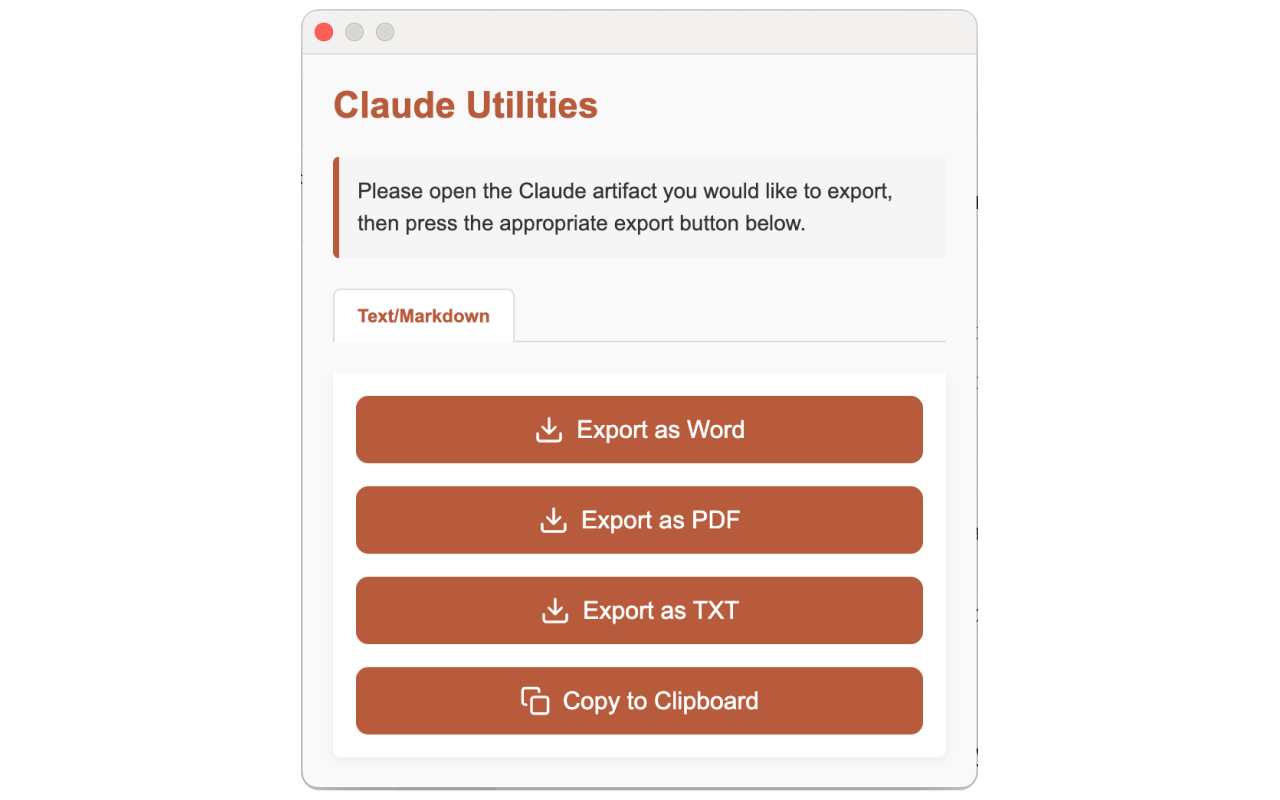 Claude Utilities chrome谷歌浏览器插件_扩展第1张截图
