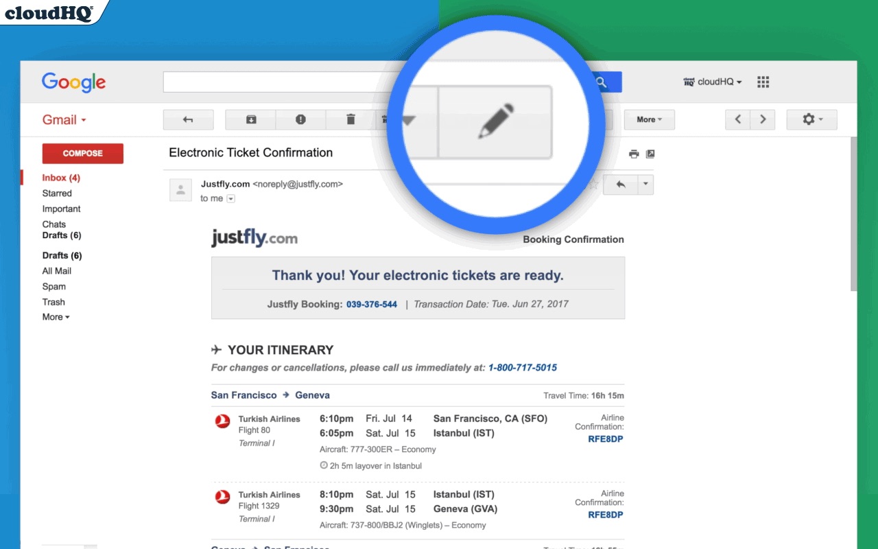 Rename Email Subject by cloudHQ chrome谷歌浏览器插件_扩展第1张截图