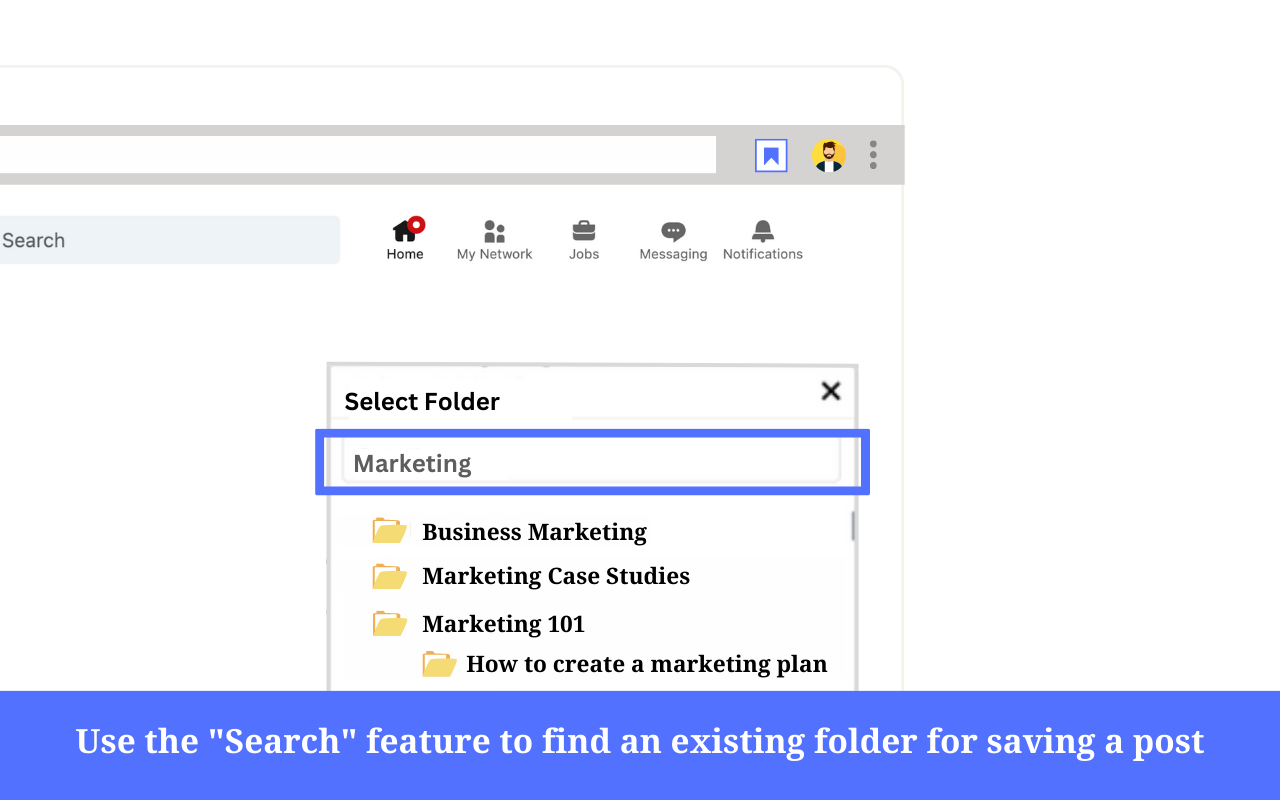 Saved Post - Bookmark and Save Button for LinkedIn chrome谷歌浏览器插件_扩展第5张截图