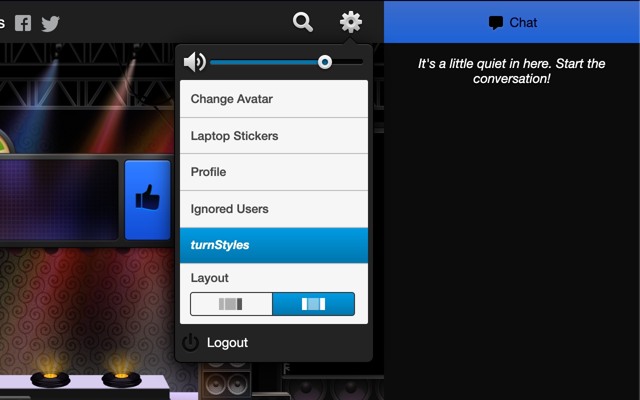 turnStyles for deepcut chrome谷歌浏览器插件_扩展第1张截图