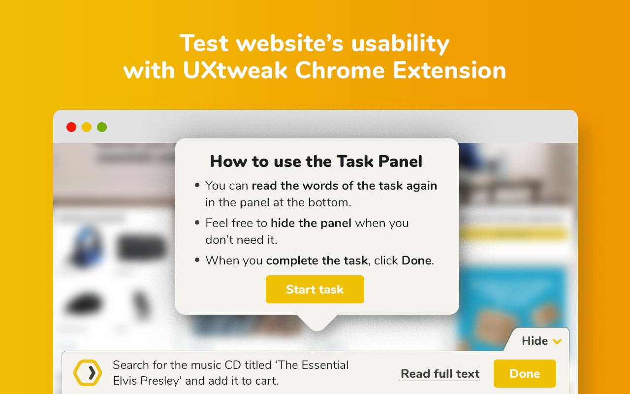UXtweak chrome谷歌浏览器插件_扩展第1张截图