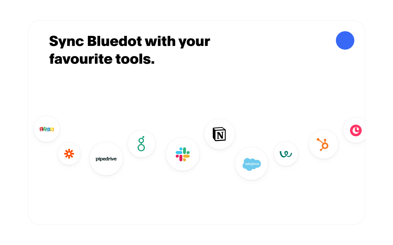 Bluedot: AI notetaker & Meeting Recorder chrome谷歌浏览器插件_扩展第1张截图
