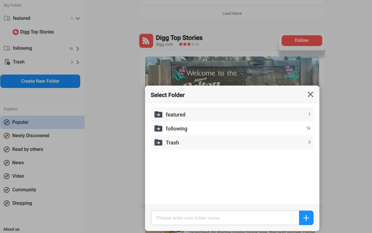 PinRSS Feed Finder chrome谷歌浏览器插件_扩展第4张截图